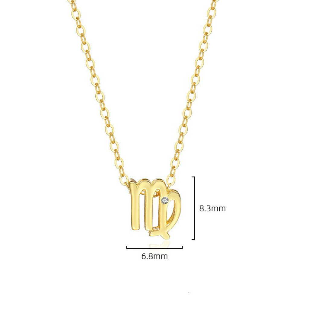 Zodiac Necklace  Pendant Necklace J’Adore Jewelry