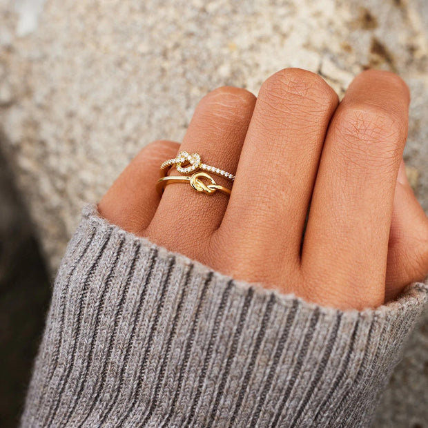 Ella Double Knot Ring