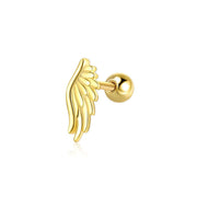 Wing Cartilage Gold Sterling Silver Earring