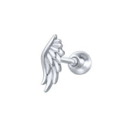 Wing Cartilage Sterling Silver Earring
