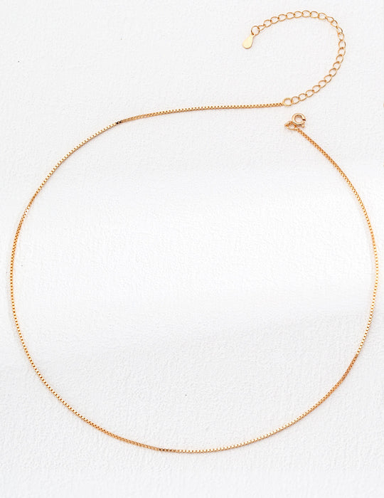 Box Chain Necklace   J’Adore Jewelry