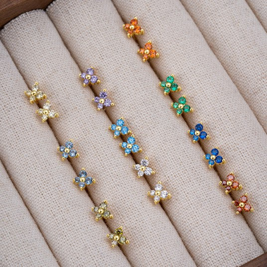 Amani Birthstones Butterfly Stud Earrings  Stud Earrings J’Adore Jewelry