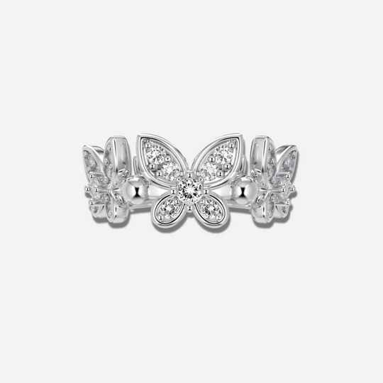 Amaryllis Butterfly Ring  ring band J’Adore Jewelry