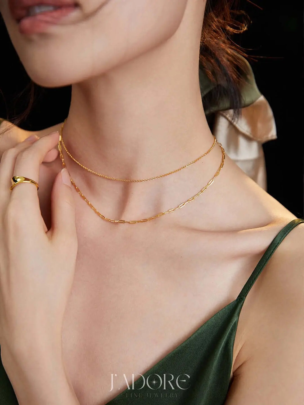 Ana Classic Layered Necklace - J’Adore Jewelry