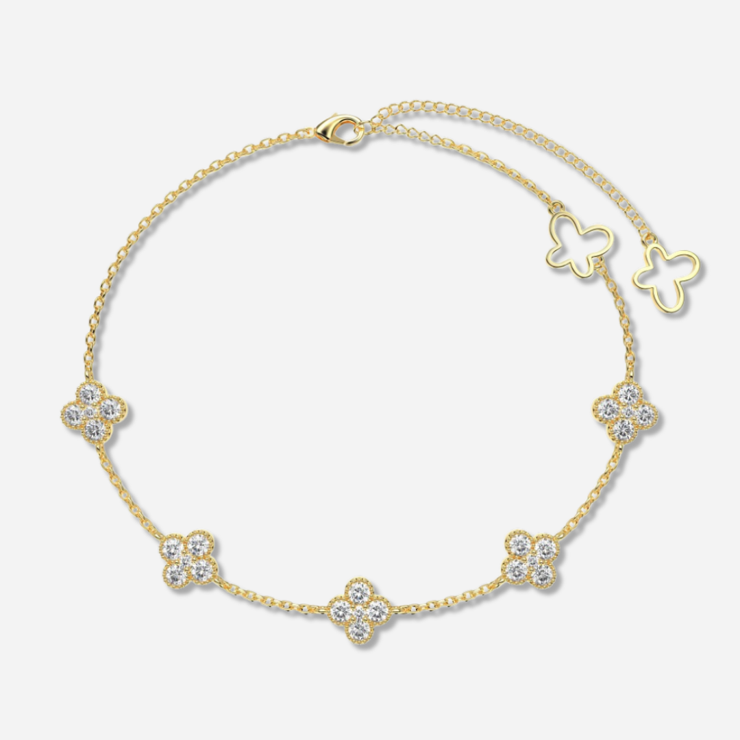 Astrid Clover Bracelet  Charm bracelet J’Adore Jewelry