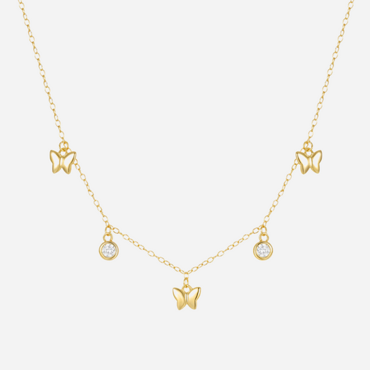 Caria Butterfly Necklace  Charm Necklace J’Adore Jewelry