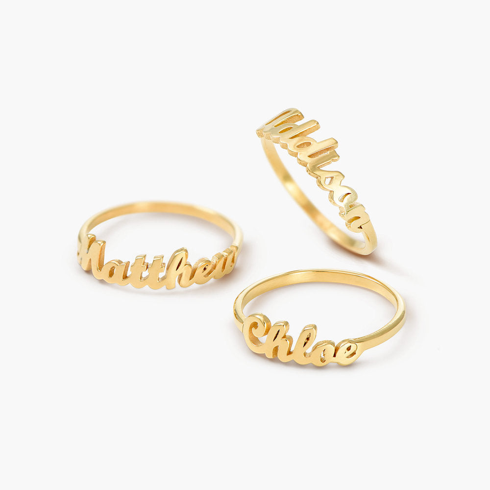 Customized Name Ring  my name bracelet J’Adore Jewelry