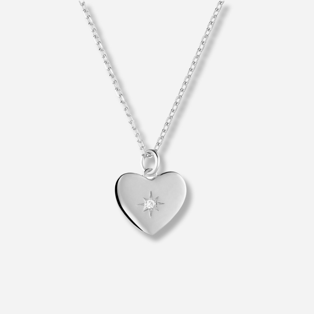 Dulce Love Pendant Necklace  Pendant Necklace J’Adore Jewelry Silver