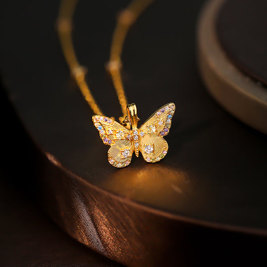 Eos Butterfly Pendant Necklace  Pendant Necklace J’Adore Jewelry