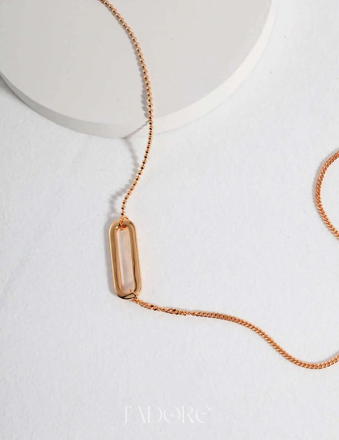 Esha Lock Necklace - J’Adore Jewelry