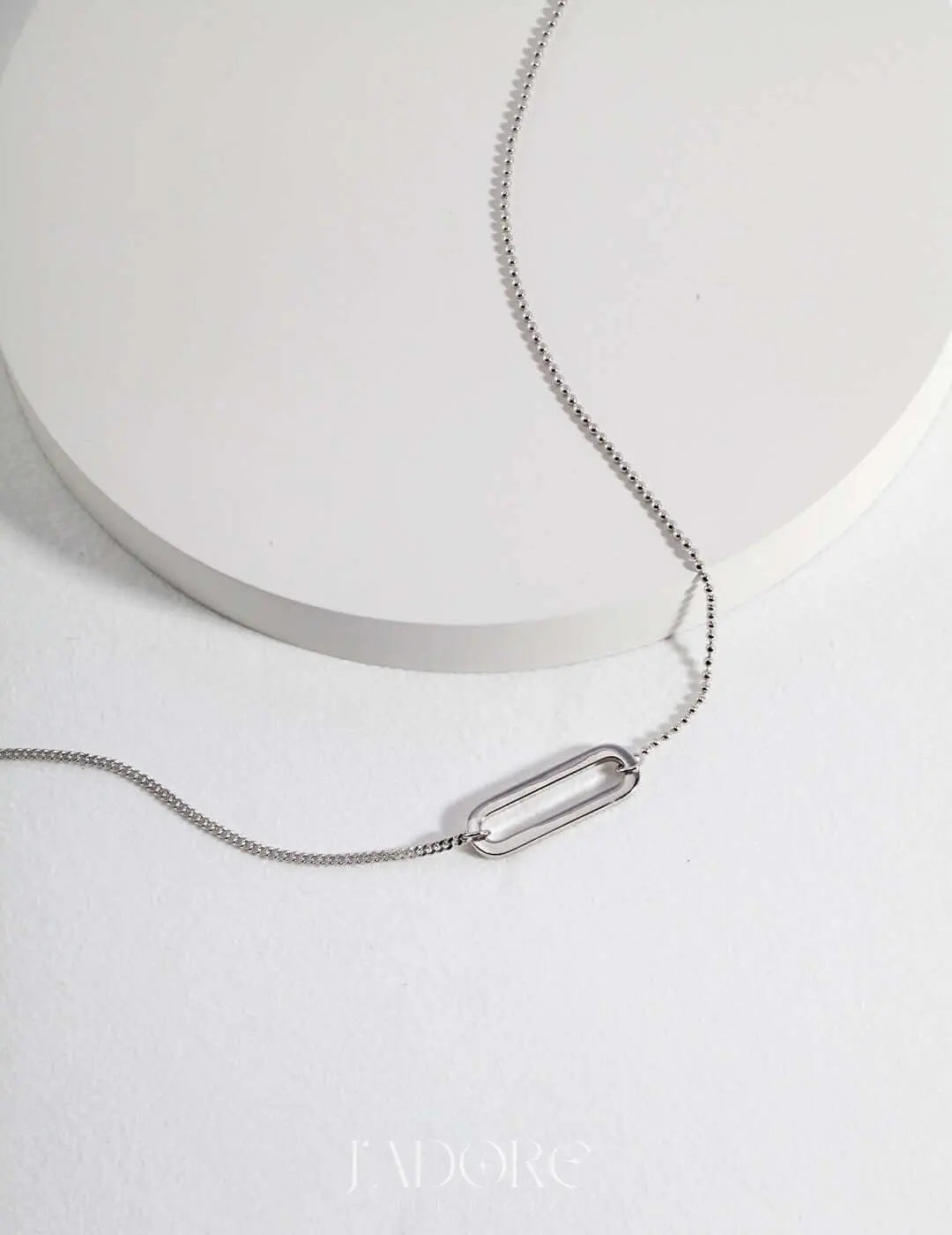 Esha Lock Necklace - J’Adore Jewelry