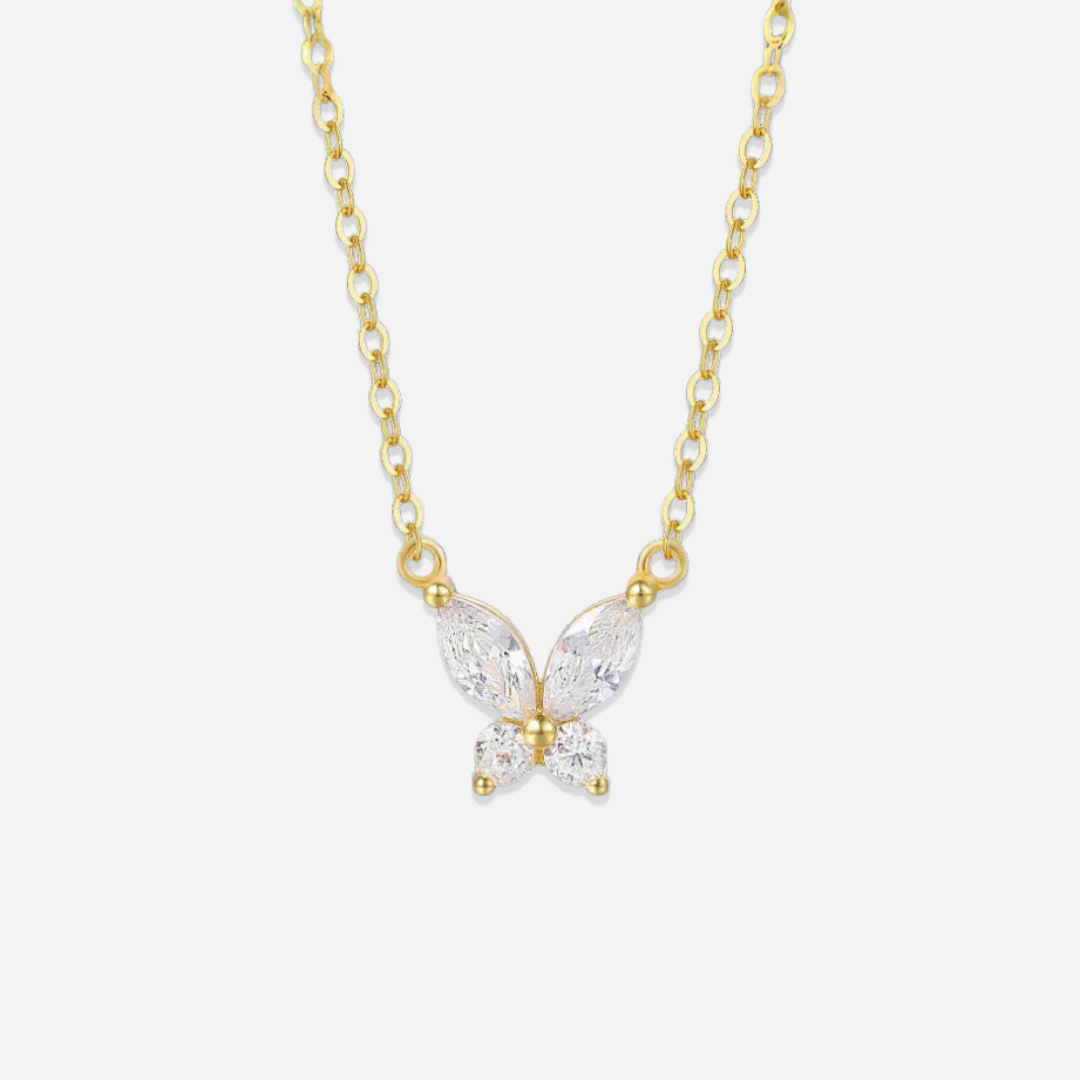 Farasha Butterfly Pendant Necklace  Charm Necklace J’Adore Jewelry