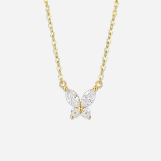 Farasha Butterfly Pendant Necklace  Charm Necklace J’Adore Jewelry