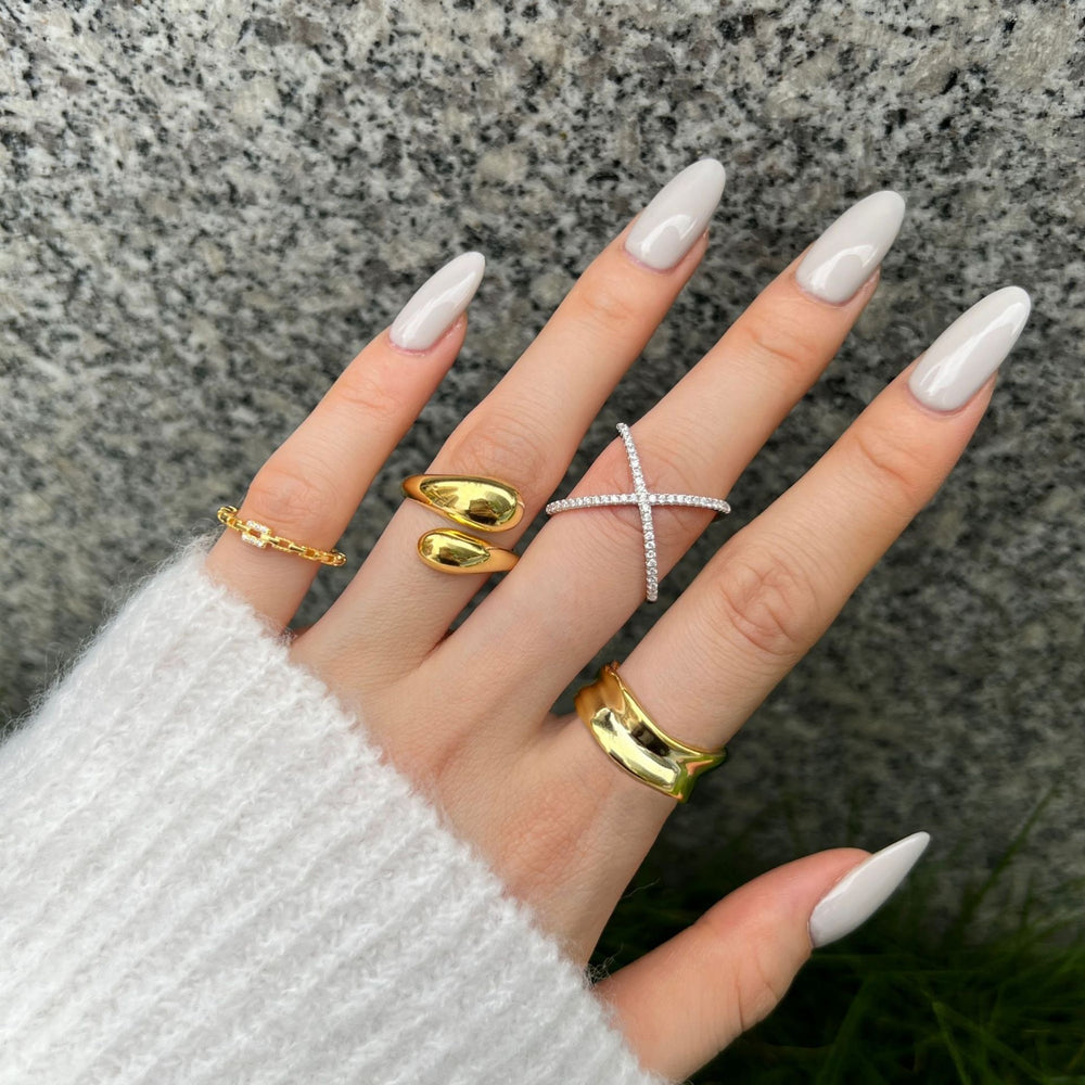 Elysian Cross Ring   J’Adore Jewelry