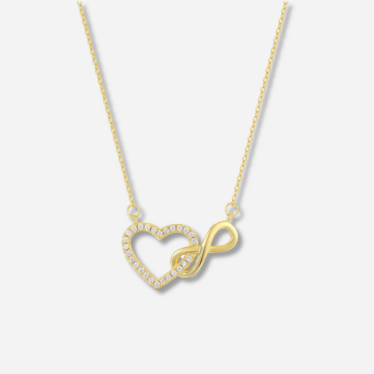 Julia Infinite Love Pendant Necklace  Pendant Necklace J’Adore Jewelry