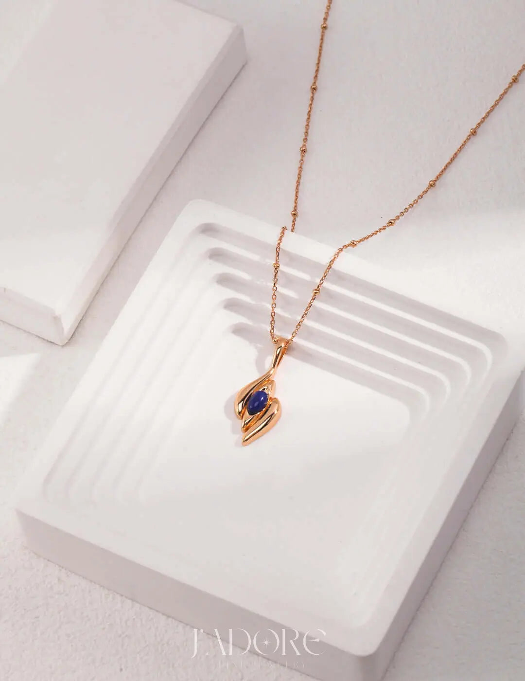 Lazurite Antiquity Necklace - J’Adore Jewelry