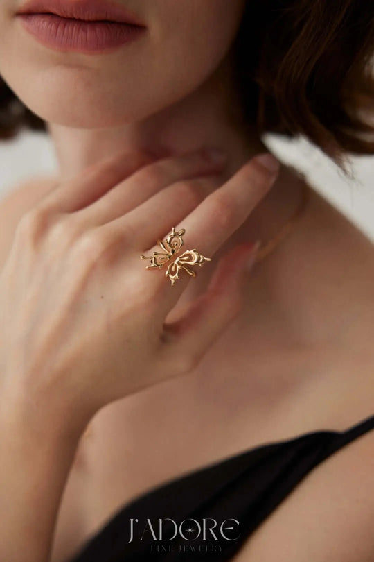 Letitia Butterfly Ring - J’Adore Jewelry