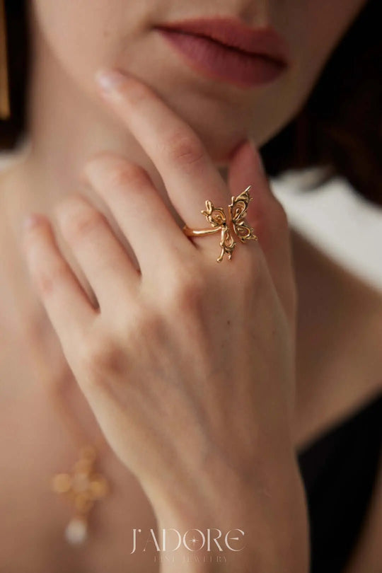 Letitia Butterfly Ring - J’Adore Jewelry