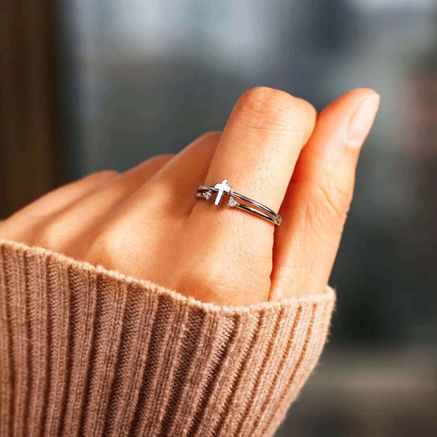 TIFFANY T-Wire Ring in 18K White Gold