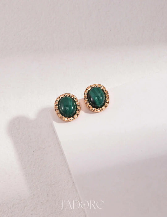 Peacock Stud Earrings - J’Adore Jewelry