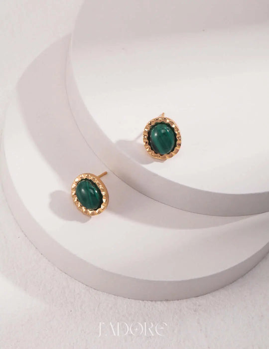 Peacock Stud Earrings - J’Adore Jewelry