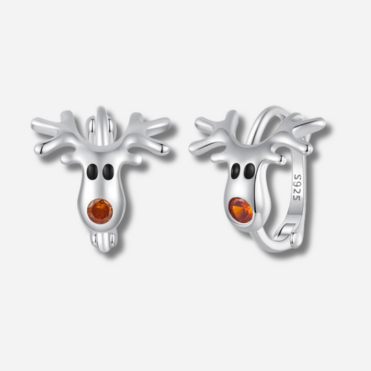 Reindeer Hoop Earrings  Hoop Earrings J’Adore Jewelry