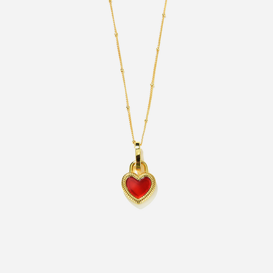 Romica Heart Pendant Necklace  Pendant Necklace J’Adore Jewelry