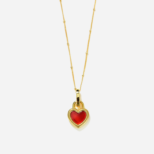 Romica Heart Pendant Necklace  Pendant Necklace J’Adore Jewelry