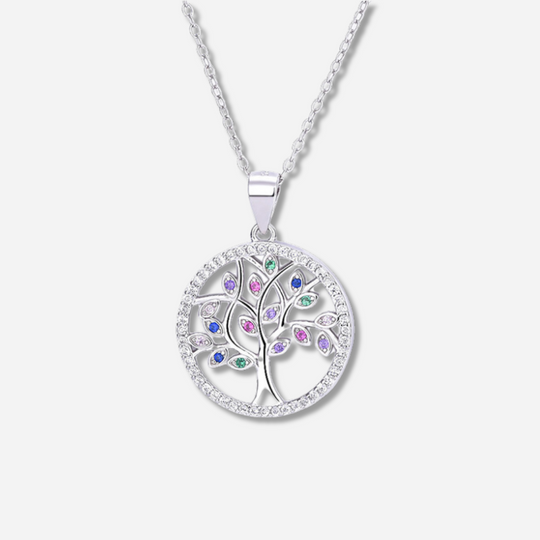 Sandra Shining Tree of Life Pendant Necklace  Pendant Necklace J’Adore Jewelry