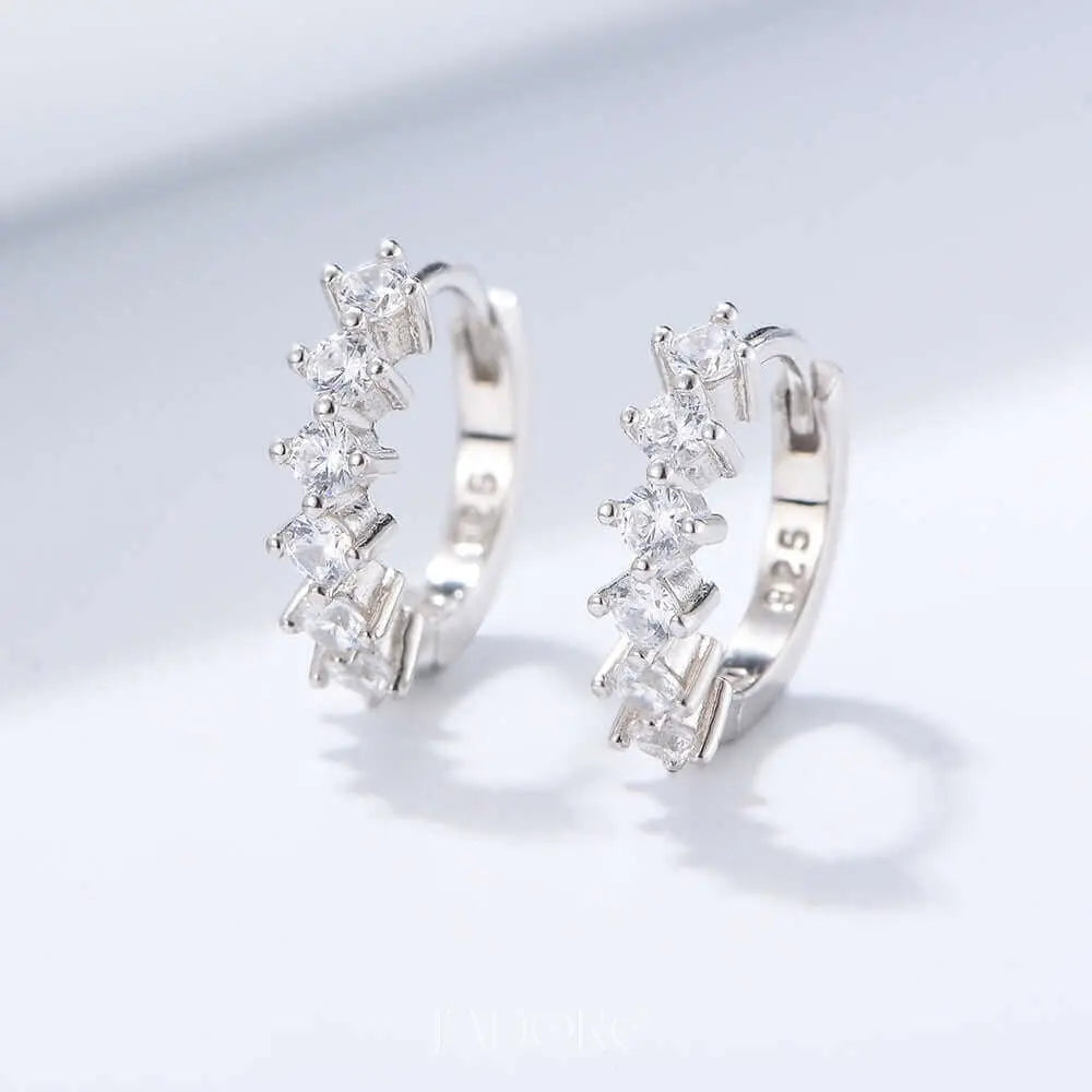 Venus Huggie Hoop Earrings - J’Adore Jewelry