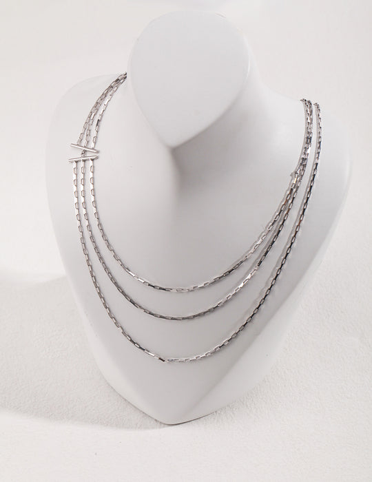 Basic Layered Necklace  Layered Necklace J’Adore Jewelry